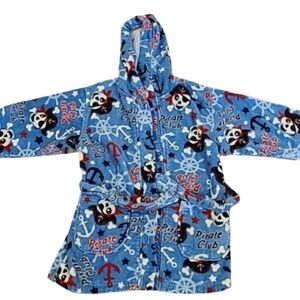 ROBE steve swim kids pirate club robe blue HOODED